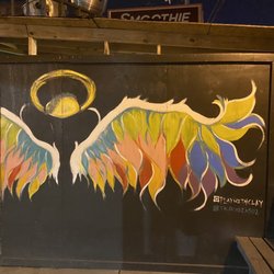 Taco Choza Angel Wings Mural