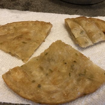 Super Bowl Cuisine - Scallion pancakes should taste like scallions, not just have a few flecks of scallion for effect. - Chinese Near Me - Kingston, New York Super Bowl Cuisine - Scallion pancakes should taste like scallions, not just have a few flecks of scallion for effect. - Chinese Near Me - Kingston, New York