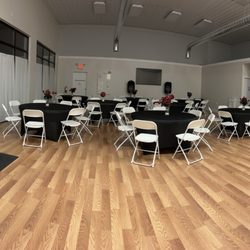 LUXE Event Center - Our setup