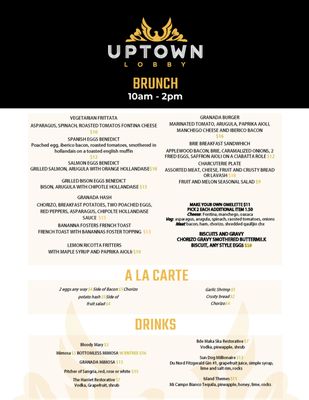Menu photo 1 Uptown Lobby Minneapolis, MN Menu photo 1 Uptown Lobby Minneapolis, MN