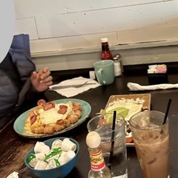 Totchos & mount chilaquiles