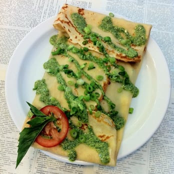 Coffeebar - Black forest ham, brie cheese, spinach, tomato savory crepe. - Coffee & Tea Near Me - Truckee, California Coffeebar - Black forest ham, brie cheese, spinach, tomato savory crepe. - Coffee & Tea Near Me - Truckee, California