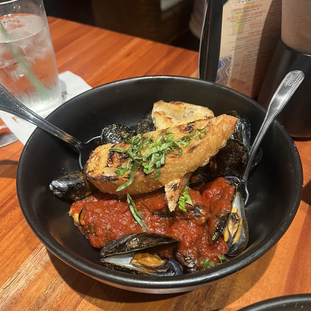 FishBar - Mussels Marinara - Seafood Near Me - Manhattan Beach, California FishBar - Mussels Marinara - Seafood Near Me - Manhattan Beach, California