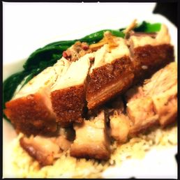 Crunchy pork is fantastic! Order it with rice--cheaper that way and the amount of pork is almost the same as without rice.