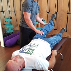 My Back and Body Clinic - Russell Jones muscle testing 'Pat Povilaitis...The Human Vice!! Featured in 'Stan Lee's Superhumans.'