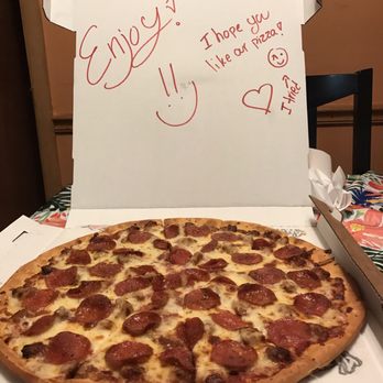 Nancy's Pizza - a pepperoni pizza in a box - Pizza Near Me - Aurora, Illinois