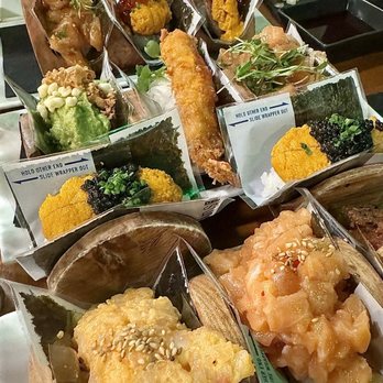 Sugo Hand Roll Bar - Happy hour 5 sushi hand rolls, uni rolls - Sushi Bars Near Me - Seattle, Washington Sugo Hand Roll Bar - Happy hour 5 sushi hand rolls, uni rolls - Sushi Bars Near Me - Seattle, Washington