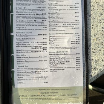 Dharma's Restaurant - Menu - Vegetarian Near Me - Capitola, California