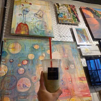 Jarrods Coffee, Tea, and Gallery - Art and matcha lavander blended - Art Galleries Near Me - Mesa, Arizona Jarrods Coffee, Tea, and Gallery - Art and matcha lavander blended - Art Galleries Near Me - Mesa, Arizona