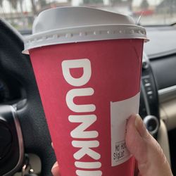 Dunkin' - White chocolate coffee