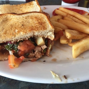 Rutherford's 66 Diner - Greek sandwich with chicken, tomatoes, artichoke hearts and spinach - Diners Near Me - Kingman, Arizona
