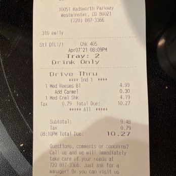 Sonic Drive-In - Fast Food Near Me - Westminster, Colorado