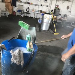 Braca's Hand Car Wash - They use dishwashing liquid for wash.  That will strip away vehicle's wax and clear coat.  It's too harsh and wasn't designed for car paint.