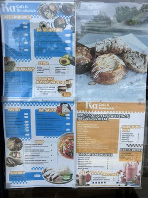 Menu photo 1 Ka Cafe & Sandwich Chicago, IL Menu photo 1 Ka Cafe & Sandwich Chicago, IL