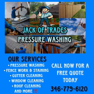 Jack of Trades Pressure Washing