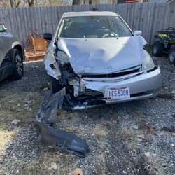C & C Auto & Towing Service - Car at the tow yard
