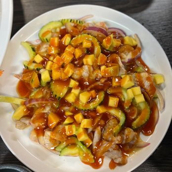 Mariscos El Capitan - Mango aguachile - Seafood Near Me - Santa Ana, California Mariscos El Capitan - Mango aguachile - Seafood Near Me - Santa Ana, California