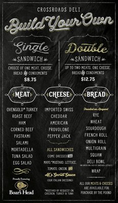 Menu photo 7 Crossroads Deli San Diego, CA Menu photo 7 Crossroads Deli San Diego, CA