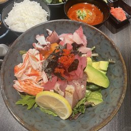 Spicy Chirashi Don