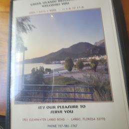 Menu cover