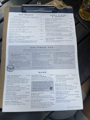 Menu photo 4 The Mudlark London, XGL