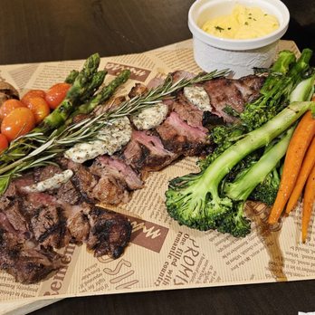 SAMK - Ribeye steak platter - Asian Fusion Near Me - Rowland Heights, California