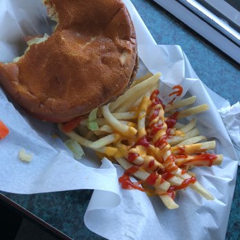 Jack's Hot Dogs - a sandwich and french fries - Hot Dogs Near Me - Chicago, Illinois