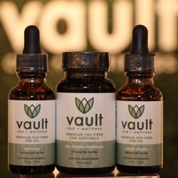 CBD Vault of Bowie - CBD Vault Premium THC-Free Oil Tinctures