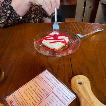 Morluski's - Polish Cheesecake with Raspberry - Wine Bars Near Me - Clarence, New York