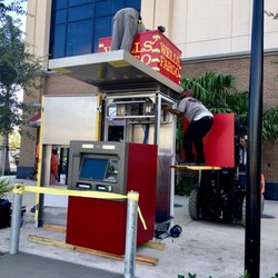 Wells Fargo Bank - Installing ATM!