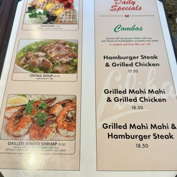 Liliha Bakery - Menu 11/23/24 - Bakeries Near Me - Honolulu, Hawaii