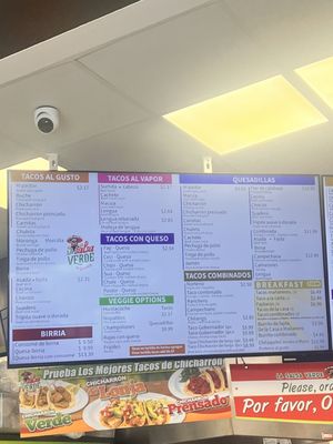 Menu photo 1 La Salsa Verde Taqueria Plano, TX Menu photo 1 La Salsa Verde Taqueria Plano, TX