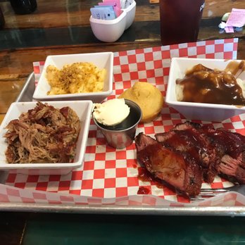 Champs BBQ - Tri tip, pulled pork, Mac and cheese, mashed potatoes and cornbread - Barbeque Near Me - Bakersfield, California Champs BBQ - Tri tip, pulled pork, Mac and cheese, mashed potatoes and cornbread - Barbeque Near Me - Bakersfield, California