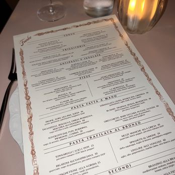 Funke - Menu - Italian Near Me - Beverly Hills, California
