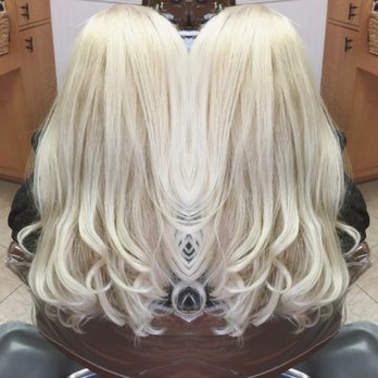 Glamour Hair Image - This beautiful blonde has been coming to me for her hair goal to be platinum. We did it#olaplex helped so much!! - Hair Salons Near Me - Orange, California