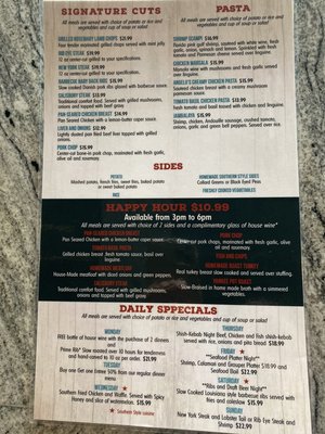 Menu photo 4 Angelo's Southern Grill Naples, FL