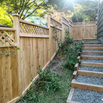 Rain City Fence - Slope section - Fences & Gates Near Me - Seattle, Washington