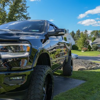 Prestige Auto Appearance - Truck outside Prestige Auto Appearance Studio. After Paint Correction, Full Detail and Ceramic Coating was done. - Auto Detailing Near Me - Allentown, Pennsylvania