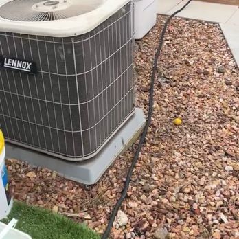 Linear Air Conditioning and Heating - Before-old unit - Heating & Air Conditioning/HVAC Near Me
