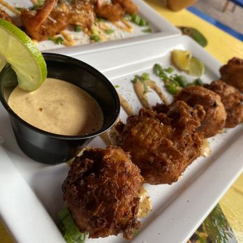 Kaya Island Eats - Conch fritters - Caribbean Near Me - Key West, Florida Kaya Island Eats - Conch fritters - Caribbean Near Me - Key West, Florida