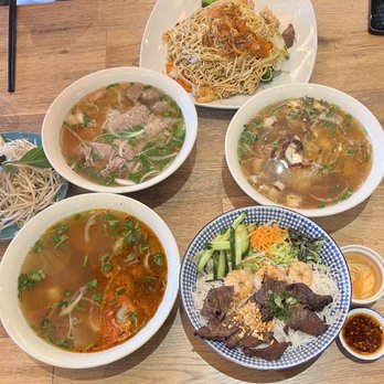 Pho Hoang - a variety of dishes of food - Vietnamese Near Me - Winnipeg, Manitoba Pho Hoang - a variety of dishes of food - Vietnamese Near Me - Winnipeg, Manitoba