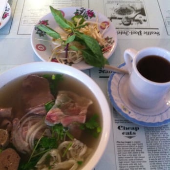 Pho Vietnam - As good as it gets....#15 & Tra CUC - Vietnamese Near Me - Seattle, Washington