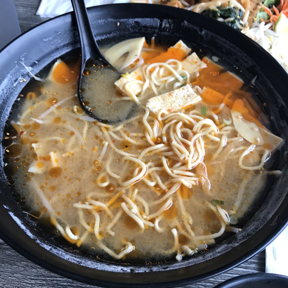 My Vegan - Spicy ramen... DO NOT get! Very bland. - Thai Near Me - Pasadena, California My Vegan - Spicy ramen... DO NOT get! Very bland. - Thai Near Me - Pasadena, California