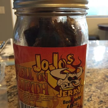 JoJo's Jerky - Hell on earth beef jerky 5/5 $40 worth it if you like the heat! - Specialty Food Near Me - Las Vegas, Nevada JoJo's Jerky - Hell on earth beef jerky 5/5 $40 worth it if you like the heat! - Specialty Food Near Me - Las Vegas, Nevada