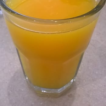 Wild Eggs - Fresh squeezed OJ - served in a water glass - it's big! - Breakfast & Brunch Near Me - Indianapolis, Indiana