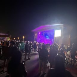 Right next to the music! Right next to the music!