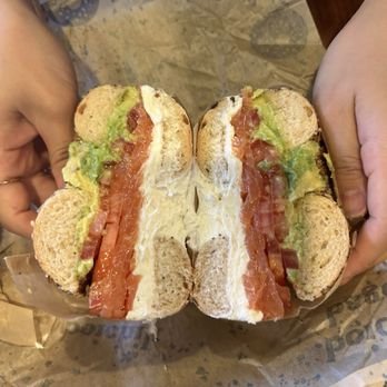 Boichik Bagels - Everything bagel with lox, cream cheese, and avocado - Bagels Near Me - Berkeley, California Boichik Bagels - Everything bagel with lox, cream cheese, and avocado - Bagels Near Me - Berkeley, California