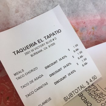 Taqueria El Tapatio - Taco Tuesday inn effect! Try new ones our favorites - Mexican Near Me - Burbank, California