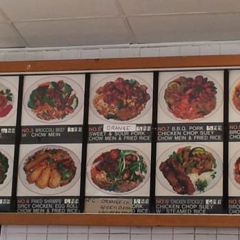 China Wok Express - some of there plates - Chinese Near Me - Whittier, California