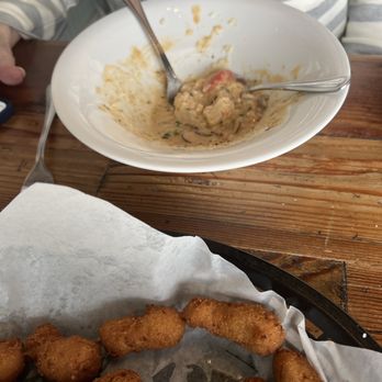 Cape Fear - Had shrimp and grits and hush puppies, this was by far the best I have ever had! Service was ehh - Seafood Near Me - Wilmington, North Carolina Cape Fear - Had shrimp and grits and hush puppies, this was by far the best I have ever had! Service was ehh - Seafood Near Me - Wilmington, North Carolina
